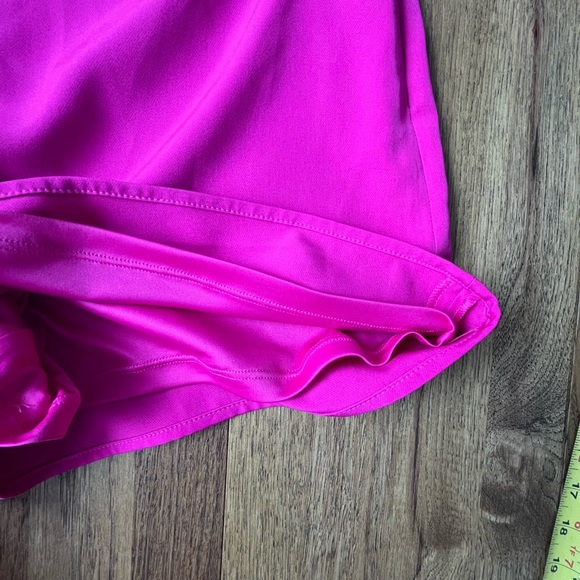 NWT Express Skort Hot Pink Fuschia Women’s Sz M Party Glam Streetwear Barbiecore - Picture 5 of 11